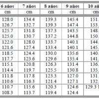 Tabla las proporciones de la figura