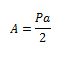 poligono regular formula