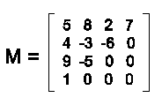 Matriz triangular superior