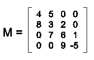 Matriz tridiagonal