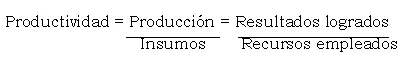 Productividad