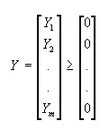 Vector coulumna Y