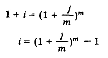 Ecuación de equivalencia