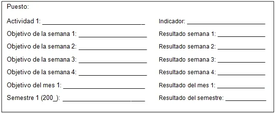 Formato de evaluación del desempeño por trabajador