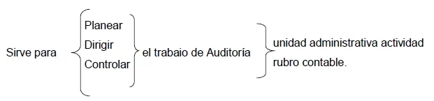 Programa especifico de auditoria