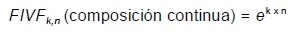 Composición continua f